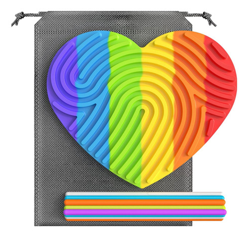 Tablero De Actividades Sensoriales, Tablero De Corazón
