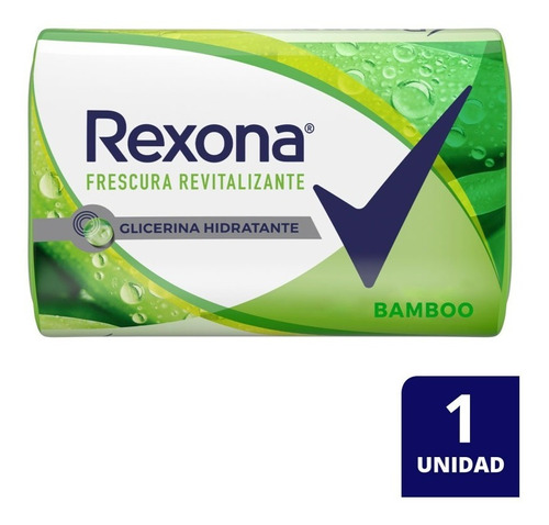 Jabon En Barra Rexona Bamboo Fresh X 125 Gr