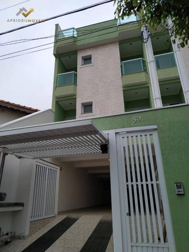 Cobertura À Venda, 102 M² Por R$ 340.000,00 - Vila Tibiriçá - Santo André/sp - Co0203