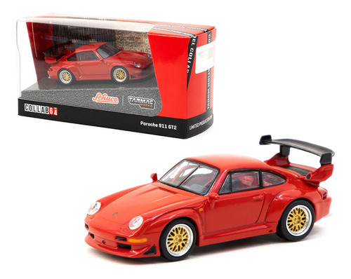 Porsche 911 Gt2 Schuco Escala 1:64