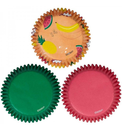 Capacillos De Cupcakes De Frutas 75 Piezas