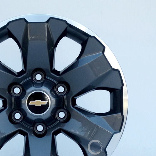 Roda S10 Aro 18 6x139 2020 2021 / 4 Rodas High Country Ltz Cor Grafite Diamante