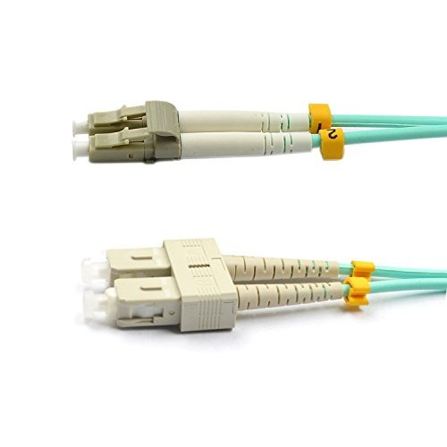 Cablejoy Lc Sc 10gb 50 125 Om3 Duplex Multimode Pvc Fiber