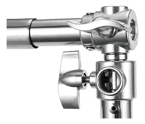 Soporte de estudio de acero inoxidable Infinity Background Stand (2,8 m)