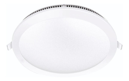 Imagen 1 de 8 de Plafon Led Techo Embutir Panel 18w Redondo