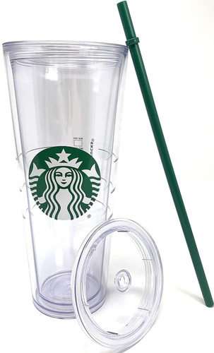 Vaso Venti Acrílico Transparente Starbucks 710 Ml Original