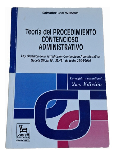 Teoría Del Procedimiento  Contencioso Administrativo