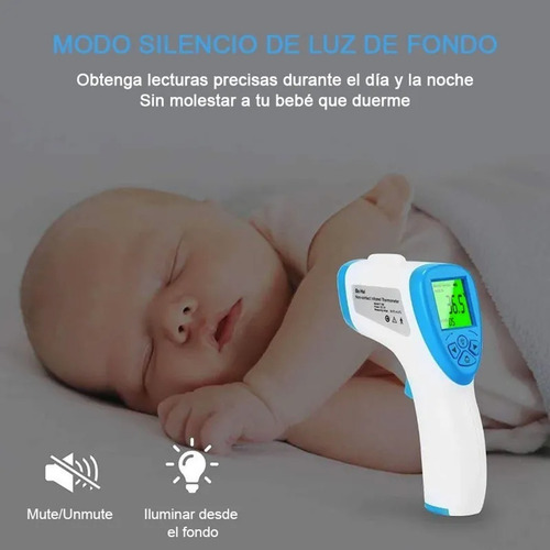 Termometro Infrarrojo Digital Puntero Láser Pantalla Led