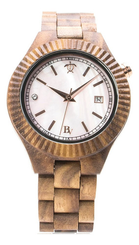 Reloj De Pulsera De Madera Para Mujer, Correa De Madera De .