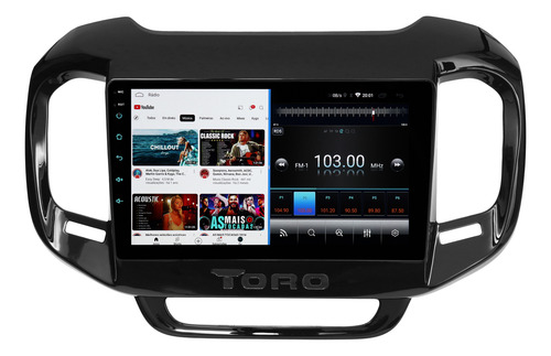 Multimidia Fiat Toro Android Carplay 2gb 64gb Wifi Cam 9p