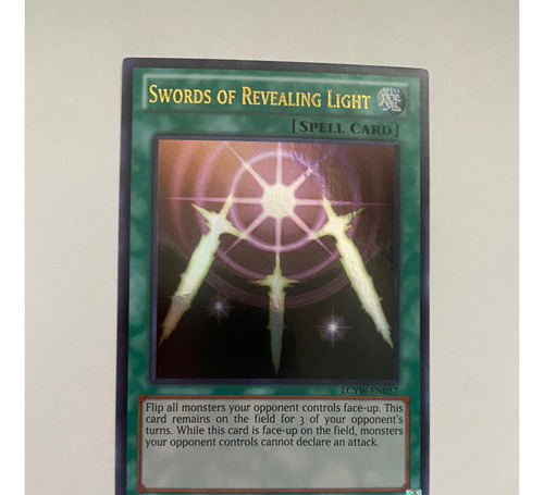 Swords Of Revealing Light Ultra Yugioh