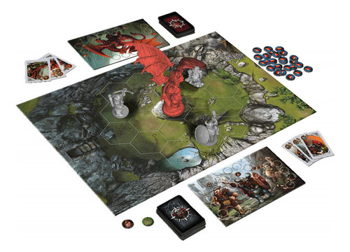 Drako Enanos Y Dragón Juego De Mesa En Español - Masqueoca