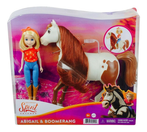 Imagem 2 de 5 de Boneca Abigail E Cavalo - Spirit Untamed - Mattel Dreamworks