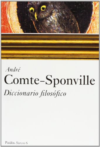 Libro Diccionario Filosófico  De André Comtesponville  Paidó