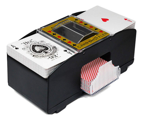 Barajador Automático De Tarjetas De Póquer, Funciona Con