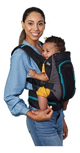 Portabebés Infantino Carry On Multi-pocket Ergonómico, Negro