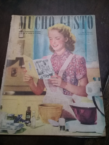 Revista Antigua **mucho Gusto**nº Extraordinario 1950 (Usado)