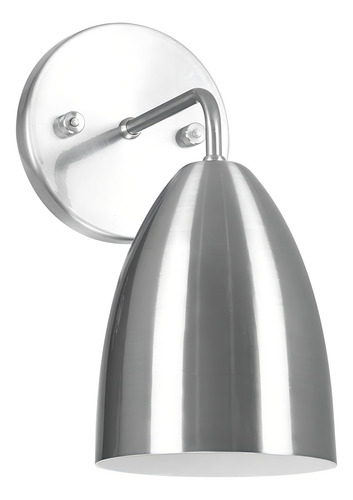 Arandela Aluminio Cone Sadan Escovado 23x25cm