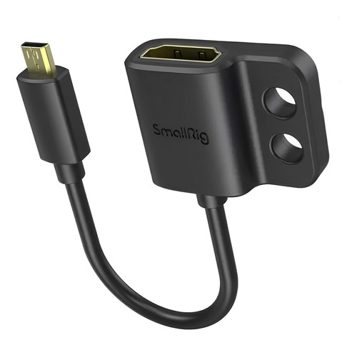 Adaptador Conector Smallrig Micro Hdmi P/ Hdmi Com Trava