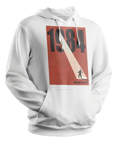 Sudadera Con Gorro George Orwell 1984 Cártel Gobierno Obra