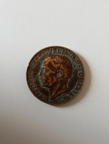 Moneda Italia 5 Céntimos 1927 Victorio Emanuele (&683 (Usado)