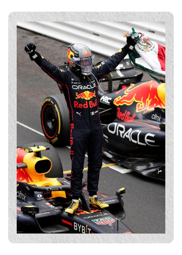 Poster F1 Red Bull Racing Checo Pérez 50x70cm