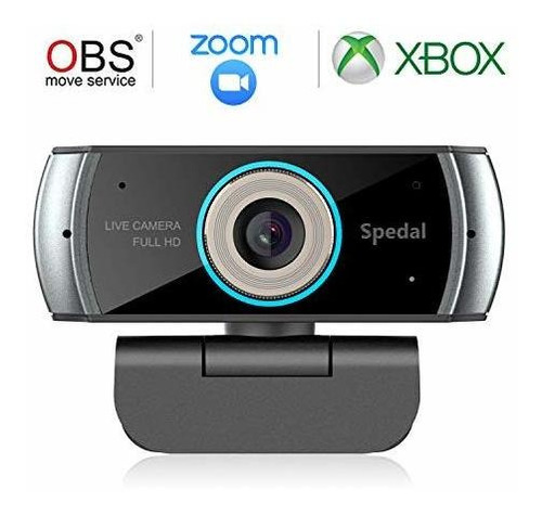 Camara Hd 1080p Microfono Usb Para Escritorio Pc Mac And