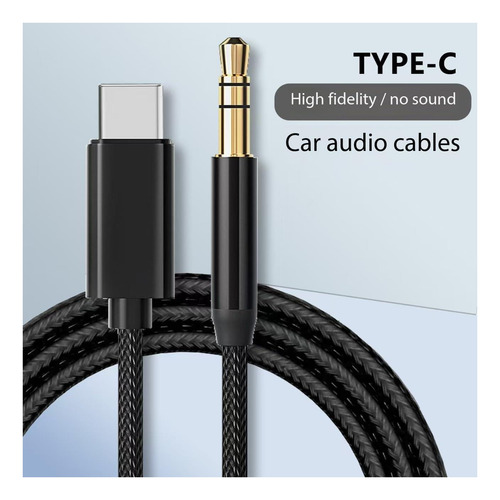 Cable De Audio De Nanodufex Tipo C A 35 Mm, Adaptador Aux 2