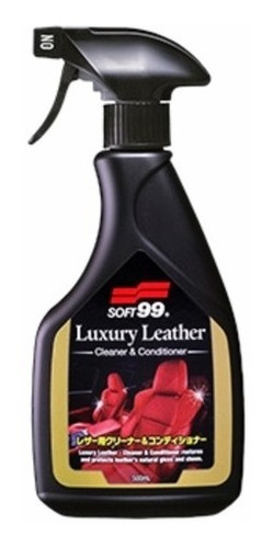 Soft99 Luxury Leather - Acondicionador Limpiador De Cuero 