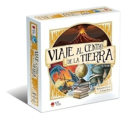 Viaje Al Centro De La Tierra Juego De Mesa Misterio Top Edu