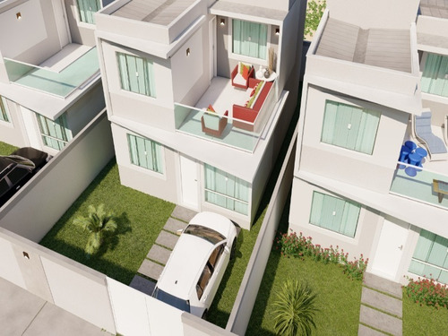Imagem 3 de 20 de Belíssimas Casas Com Vista Para O Mar. Praia De Itapebussus - 1069 - 70731932