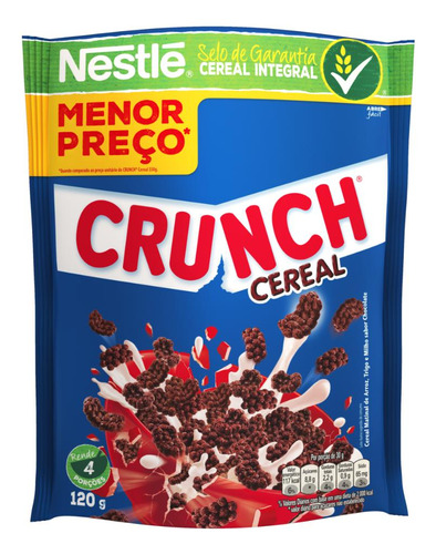 Cereal Matinal Crunch Nestlé Sachê 120g