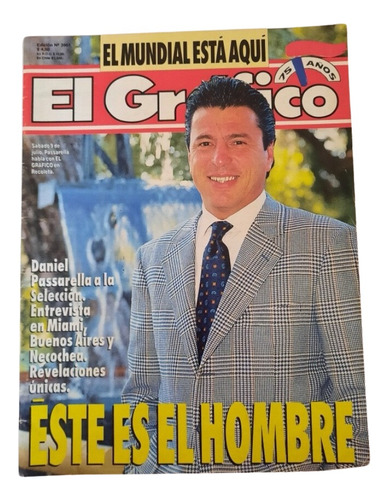 Revista El Gráfico N°3901 Julho De 1994  309