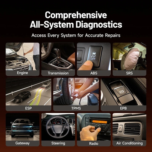Escaner Automotriz Topdon Ad700 Can Fd All System + 15 Funci