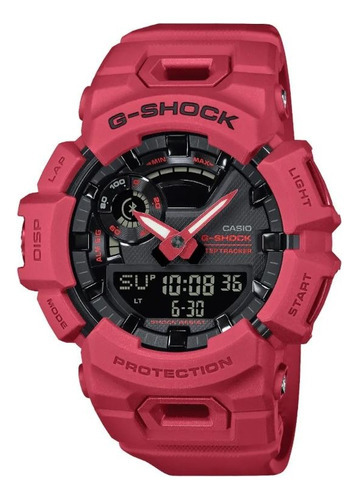 Reloj Hombre Casio G Shock Gba-900rd 4a Ø48.9mm Bt Impacto Color de la malla Rojo Color del fondo RD-4A