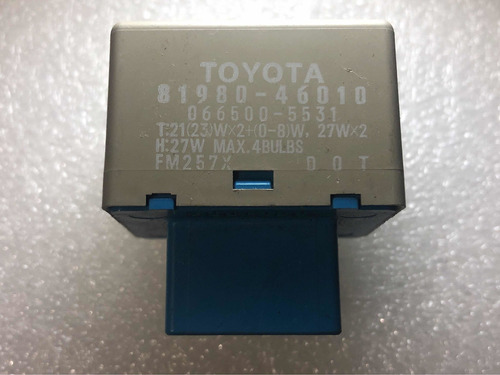 Rele Flasher Toyota 81980-46010 Luz Intermitente