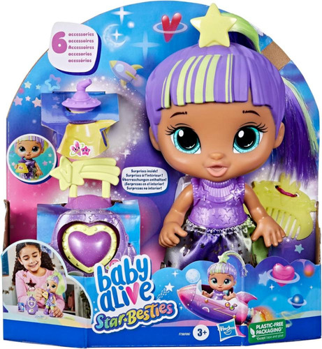 Lovely Luna Baby Alive Star Besties - Hasbro F7360