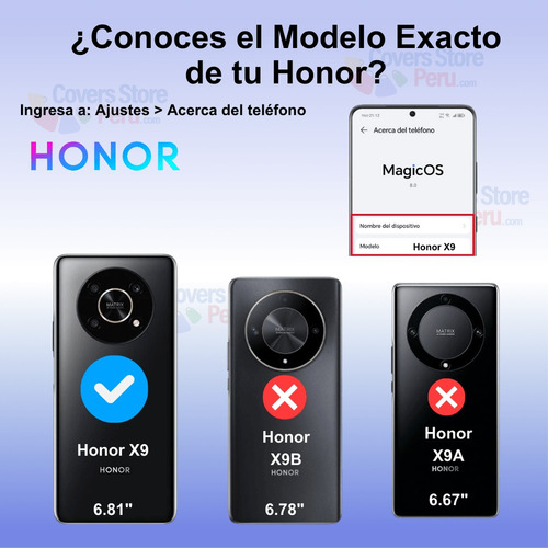 Funda Case Para Honor X9 5g Soft Feeling Antishock Negro