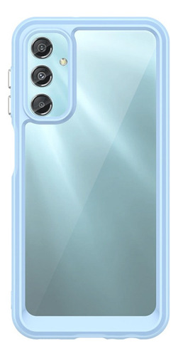 Funda Para Samsung Galaxy M34 Silicona Transparente Piel