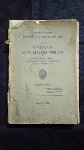 0369 Concesiones Sobre Servicios Públicos