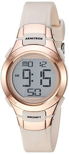 Armitron Sport Womens 45 7012pbh Rose Gold Tone Accent