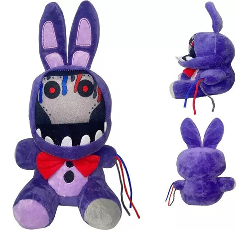 Peluche Fnaf Conejito Morado Marchito Cinco Noches En Freddy