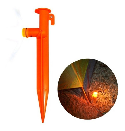 Set Estacas De Camping Con Luz Led Atom / Summitstore