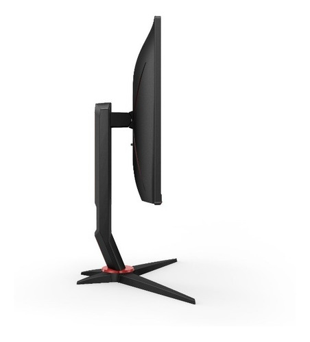 Monitor Gamer Hero 24'' 24g2 Fhd Ips 144hz 1ms Aoc Bivolt Cor Preto/Vermelho 100V/240V