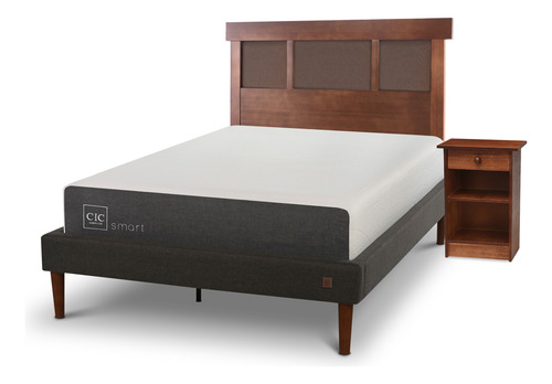 Cama Europea Gris