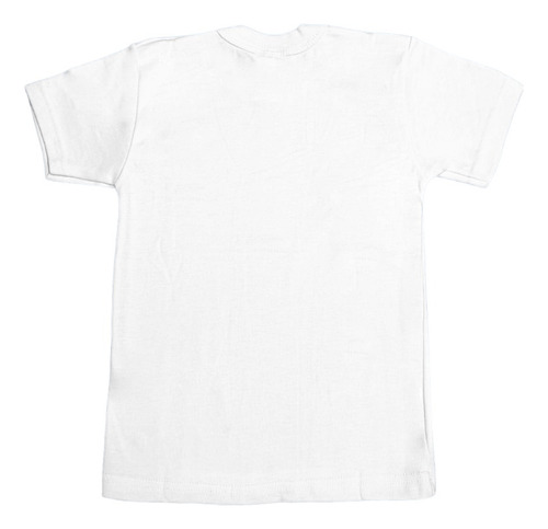 Playera Interior Manga Corta Algodón 5502 Niño Niña Pack 2pz