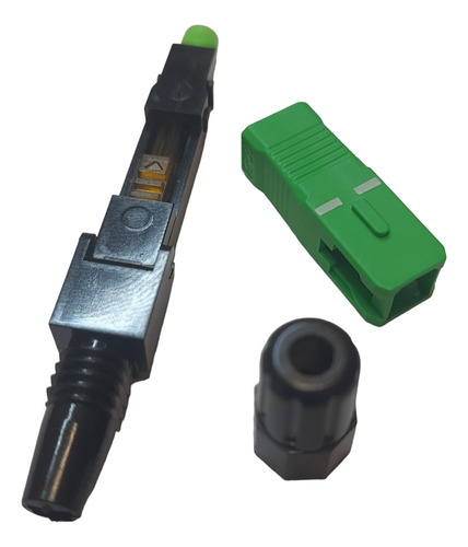Conector Mecanico Para Fibra Optica Redonda Drop Sc/apc X10