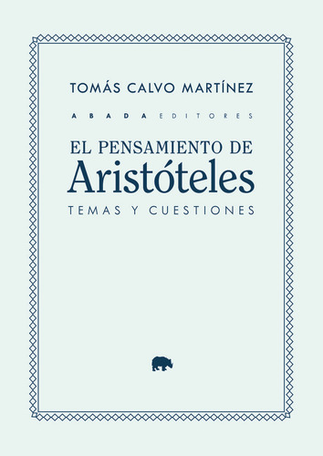 Libro El Pensamiento De Aristoteles Temas Y Cuestiones - ...