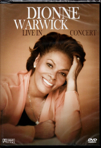 Dvd Dionne Warwick - Live In Concert - Novo