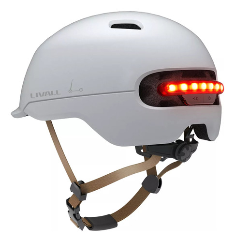 Casco Inteligente Led Bicicletas O Scooter Livall C20, M, Mo